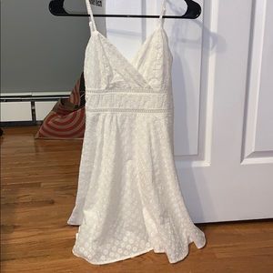 Francesca white dress NWT